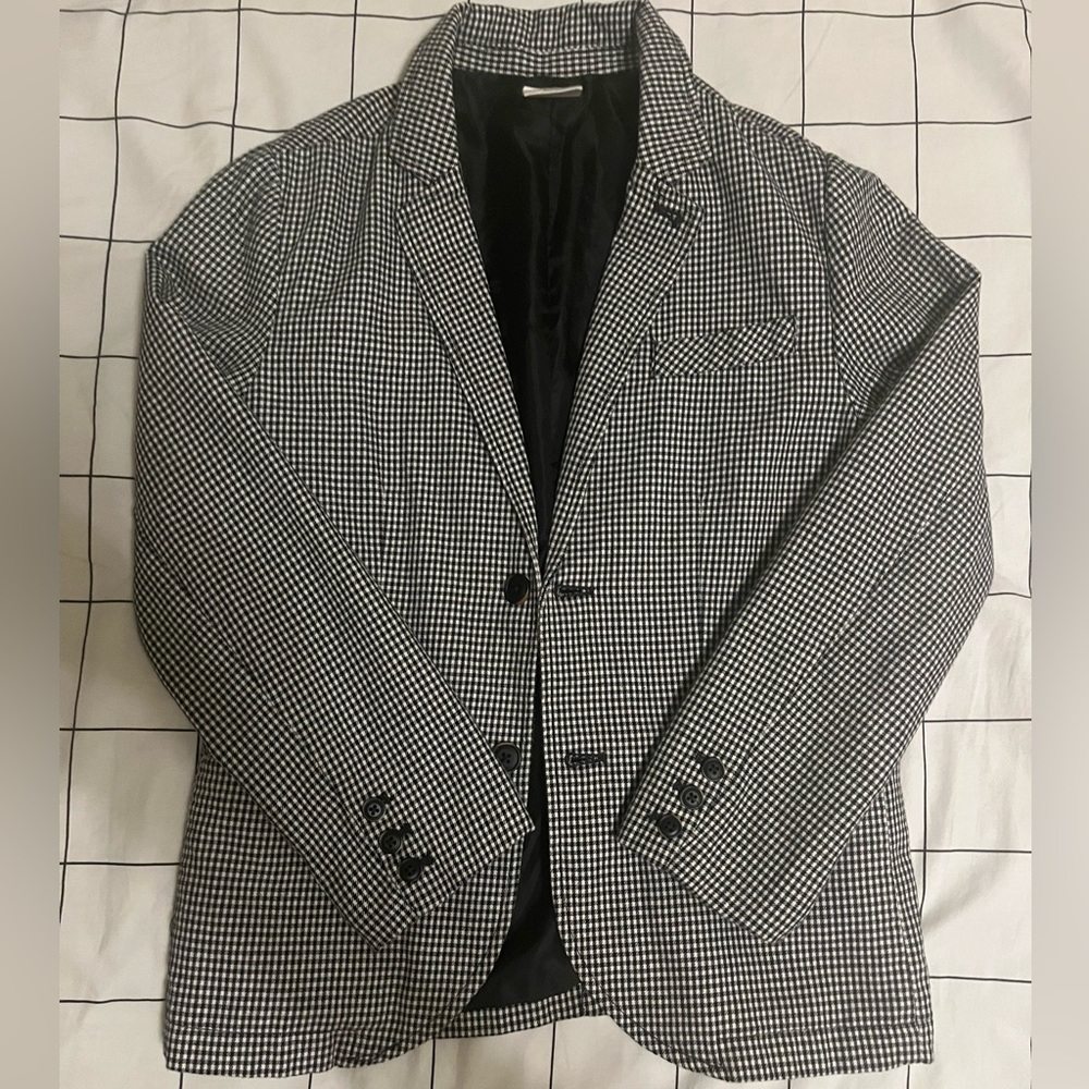 Checkered Blazer